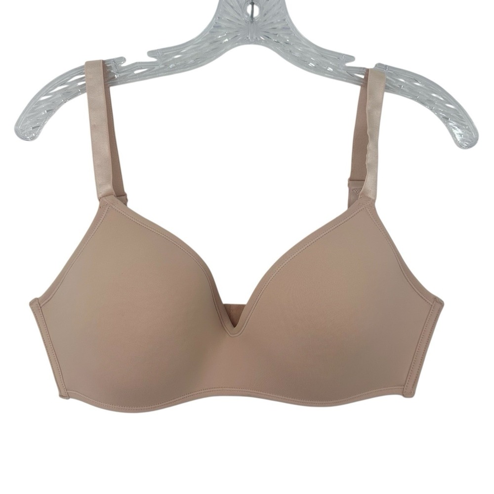 Sophie B Women 36D Tan Nude Wire-Free Padded T-Shirt Bra  RN 72409 Comfy